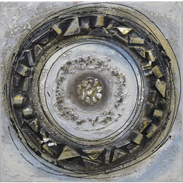 Wandbild »VICO«, BxH: 40 x 40 cm, Motiv: Swirl II