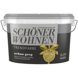 Wandfarbe »Trendfarbe, Urban grey«, urban grey, matt Wandfarbe »Trendfarbe, Urban grey«, urban grey, matt