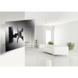 Wandhalterung »TS 1«, BxH: 22 x 22 cm, Aluminium