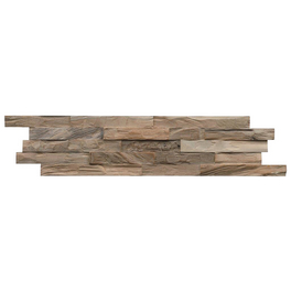 Wandverblender »INDO DIAMONDWOOD«, braun, geölt, Holz, Stärke: 20 mm