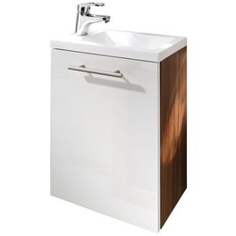 Waschplatz »Alexo«, B x T x H: 40 x 22 x 50,5 cm, walnussfarben
