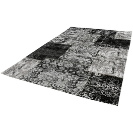 Web-Teppich »Antique«, BxL: 120 x 170 cm, weiß/schwarz