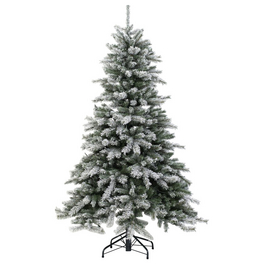 Weihnachtsbaum »Cedar Frost«, Höhe: 150 cm, grün/weiß
