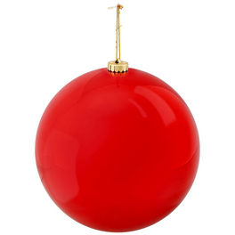 Weihnachtskugel, Ø: 20 cm, rot