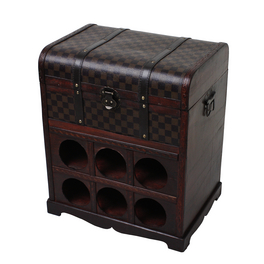 Weinregal, Holz, mahagoni