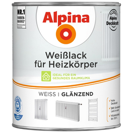 Weißlack, glänzend