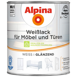 Weißlack, glänzend