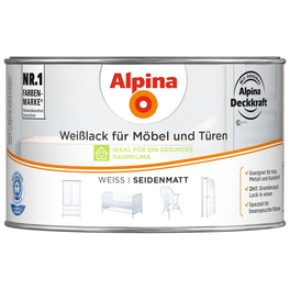 Weißlack, seidenmatt Weißlack, seidenmatt
