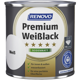 Weißlack seidenmatt »Premium«, weiß RAL 0095