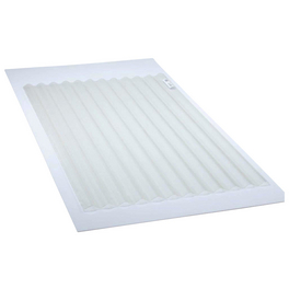 Wellplatte, BxL: 900 x 2000 mm, Polyester, natur