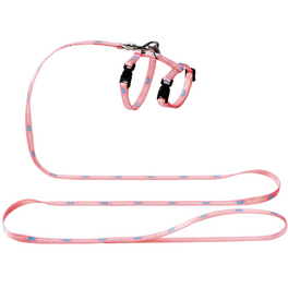 Welpen- und Katzengarnitur »Sweet Kitty«, für Katzen, Nylon, rosa Welpen- und Katzengarnitur »Sweet Kitty«, für Katzen, Nylon, rosa