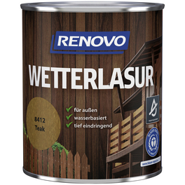 Wetterlasur seidenglänzend, teak