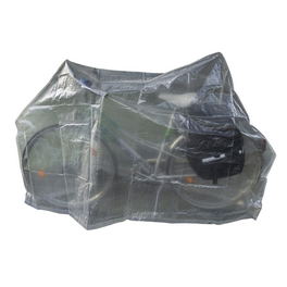 Wetterschutzhaube, transparent, Polyethylen (PE), für Fahrrad