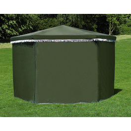 Wetterschutzumhang, BxHxT: 450 x 172 x 1 cm, grün, Polyethylen (PE)