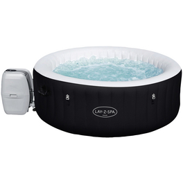 Whirlpool »LAY-Z-SPA® Miami AirJet™«, Höhe: 66 cm, schwarz, 4 Sitzplätze