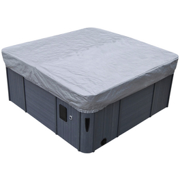 Whirlpoolabdeckung, rechteckig, grau