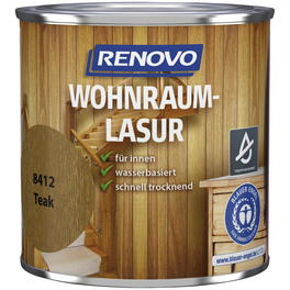 Wohnraumlasur seidenglänzend, teak