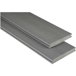 WPC-Terrassendiele, Breite: 14,5 cm, Stärke: 2 cm, 1 Stk. WPC-Terrassendiele, Breite: 14,5 cm, Stärke: 2 cm, 1 Stk.