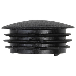 Zaun_Flachkappe, BxHxT: 3,4 x 1,5 x 3,4 cm, schwarz, für Pfostenabdeckung