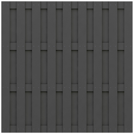 Zaunelement »JUMBO«, Holz-Polymer-Werkstoffe (WPC), HxL: 179 x 179 cm cm
