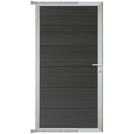 Zauntor »Modular«, WPC/Aluminium, HxL: 180 x 90 cm Zauntor »Modular«, WPC/Aluminium, HxL: 180 x 90 cm