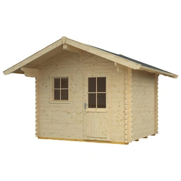 Gartenhaus »Arosa«, Holz, BxHxT: 400 x 287 x 300 cm (Außenmaße inkl. Dachüberstand)