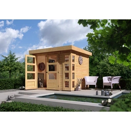 Gartenhaus »Kerko 3«, Holz, BxHxT: 242 x 211 x 217 cm (Außenmaße)