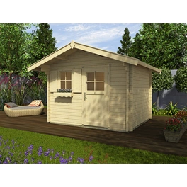 Gartenhaus »Premium«, Holz, BxHxT: 380 x 262 x 250 cm (Außenmaße inkl. Dachüberstand)