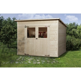 Gartenhaus »325 Gr.3«, Holz, BxHxT: 278 x 223 x 237 cm (Außenmaße inkl. Dachüberstand)