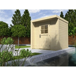 Gartenhaus »RIVA«, Holz, BxHxT: 214 x 218 x 205 cm (Außenmaße inkl. Dachüberstand)