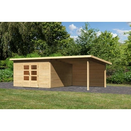 Gartenhaus »Northeim«, Holz, BxHxT: 665 x 229,5 x 369 cm (Außenmaße inkl. Dachüberstand)