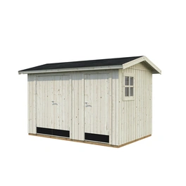 Elementhaus »Olaf«, Holz, BxHxT: 394 x 247 x 221 cm (Außenmaße inkl. Dachüberstand)