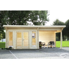 Gartenhaus »Trondheim 70-A XL«, Holz, BxHxT: 680 x 256 x 320 cm (Außenmaße inkl. Dachüberstand)