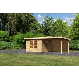 Gartenhaus »Trittau 3«, Holz, BxHxT: 580,5 x 217 x 297 cm (Außenmaße inkl. Dachüberstand)