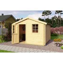 Gartenhaus »Mosel 3«, Holz, BxHxT: 340 x 245 x 300 cm (Außenmaße inkl. Dachüberstand)