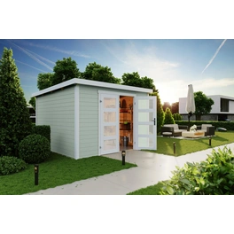 Gartenhaus »Zambezi 7«, Holz, BxHxT: 320 x 210,9 x 324,8 cm (Außenmaße inkl. Dachüberstand)