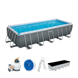 Pool »Power Steel™«, BxH: 274 x 132 cm, Aufstellbecken, mit Sandfilteranlage