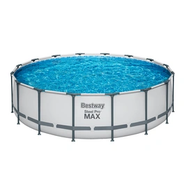 Pool »Steel Pro MAX™«, BxH: 488 x 122 cm, Aufstellbecken, mit Kartuschenfilteranlage