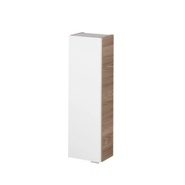 Hängeschrank »LUXOR«, Steinesche/weiss links, 1 Tür, BxHxT: 20 x 68 x 15,8 cm