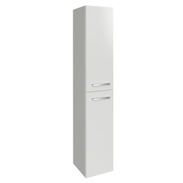 Hochschrank »B.style«, links, Weiss, 2 Türen, BxHxT: 30 x 162 x 31,6 cm