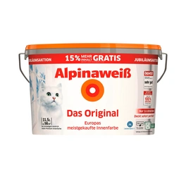 Dispersionsfarbe »Alpinaweiß Das Original«, weiß, 11,5 l