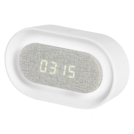 LED-Tischlampe »LINEAR LED CLOCK«, Weiß, 4000K, inkl. Leuchtmittel