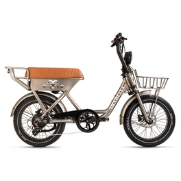 E-Bike »X1«, 7 Gänge, max. 25 km/h, grau