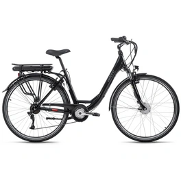 E-Citybike »Valencia«, 7 Gänge, max. 25 km/h, schwarz