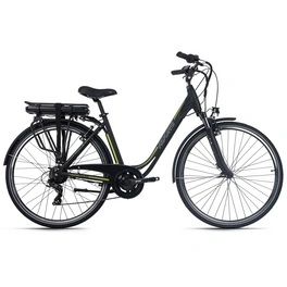 E-Citybike »Versailles«, 7 Gänge, max. 25 km/h, schwarz