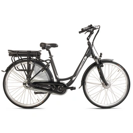 E-Citybike »Basic«, 3 Gänge, max. 25 km/h, schwarz