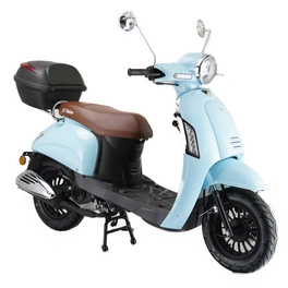 Motorroller »Massimo«, max. 45 km/h, 50 cm³, Tankinhalt: 5 l, mit Topcase