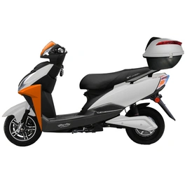 E-Roller »eAdler«, max. 45 km/h, orange/weiß, 1 Akku