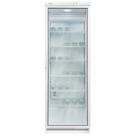 Glastürkühlschrank »GKS350-1-GT-280D «, BxHxL: 600 x 1730 x 600 cm, 320 l, weiß