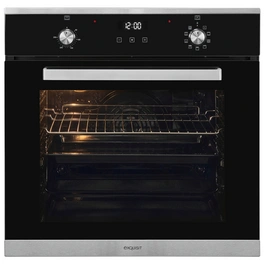 Einbau-Backofen »EBE76-9-H-020«, 76 l, metall, silberfarben